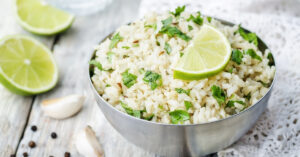 Bowl of Cilantro Lime Rice