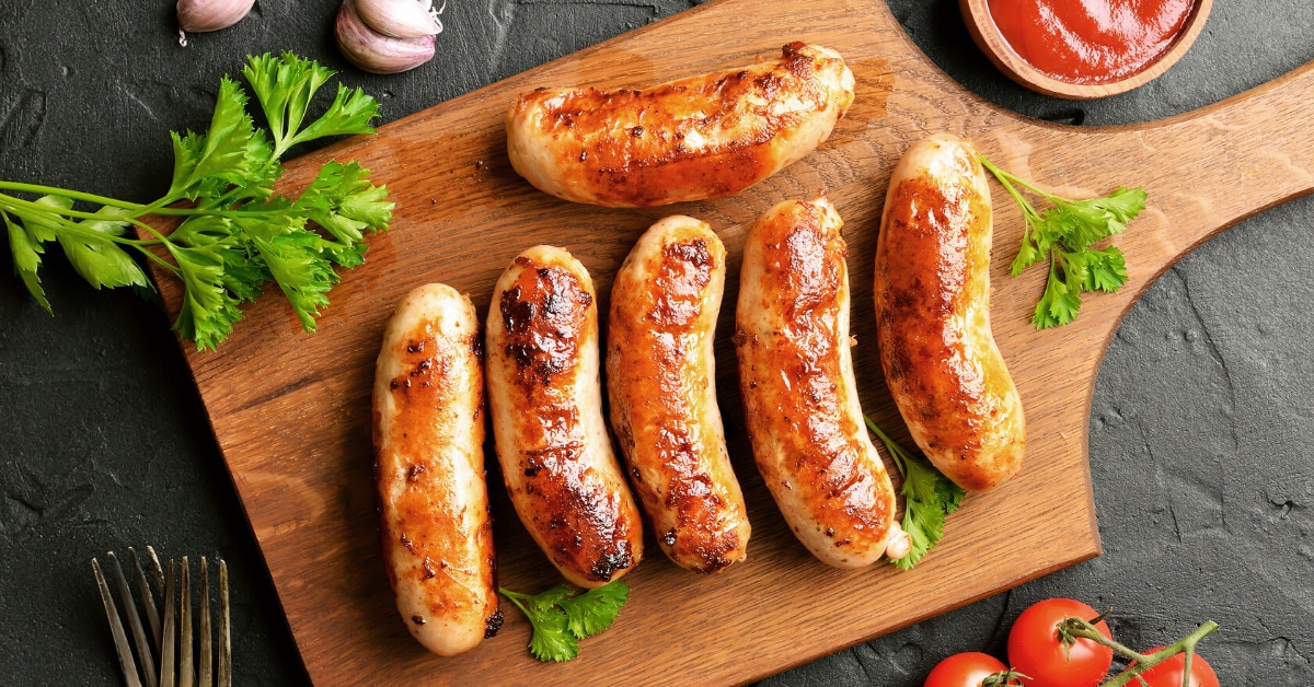 Cooked Bratwurst