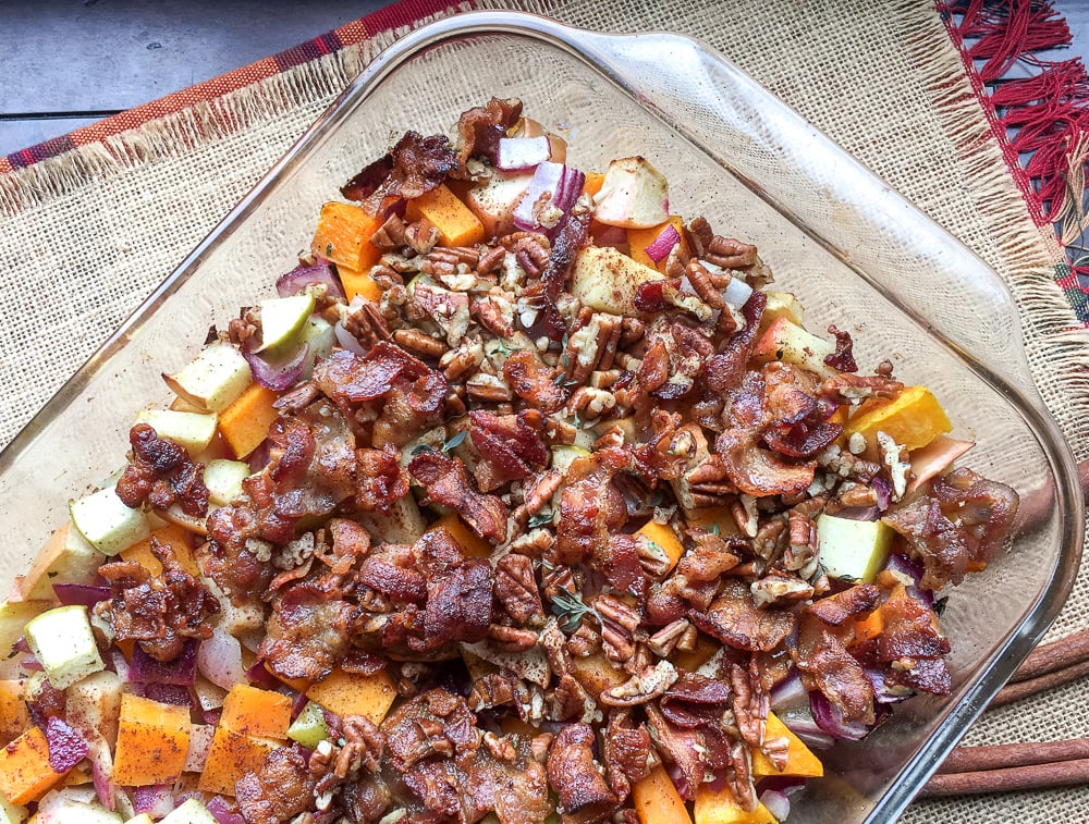 Apple Butternut Squash Casserole