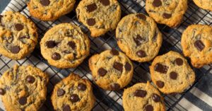 Coconut Flour Cookies with Chocolate Chips