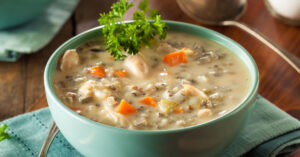 Creamy Chicken Rice Soup