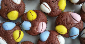 Easter Egg Brownies