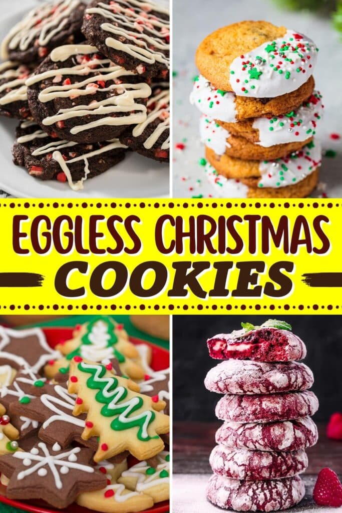 Eggless Christmas Cookies