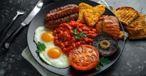 Full Irish Breakfast with Bread