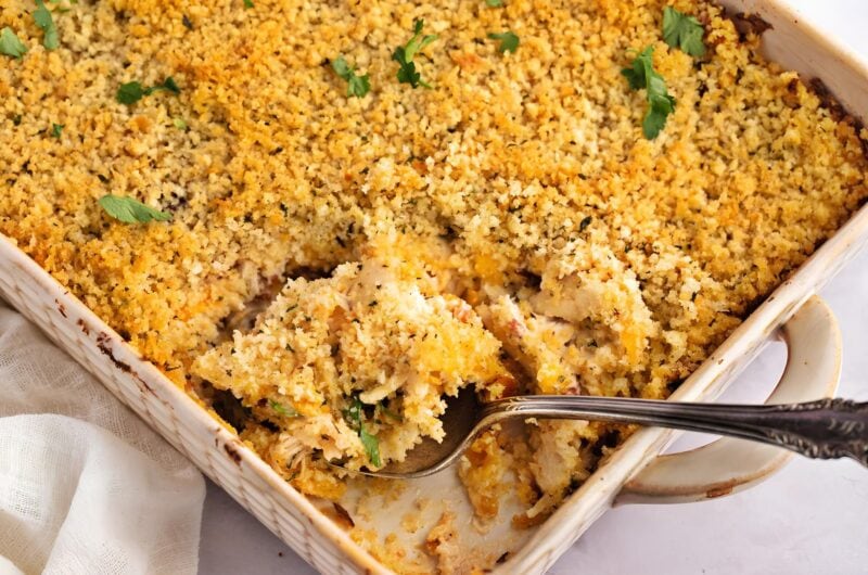 Cheesy Crack Chicken Casserole (Easy & Irresistible Recipe)