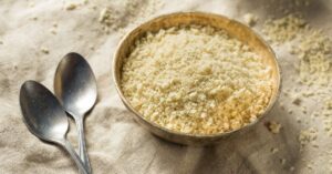 Homemade Panko Bread Crumbs in a Bowl