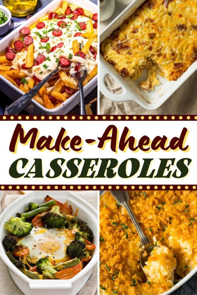 Make-Ahead Casseroles