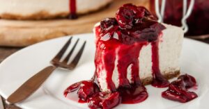 No-Bake Cherry Cheesecake