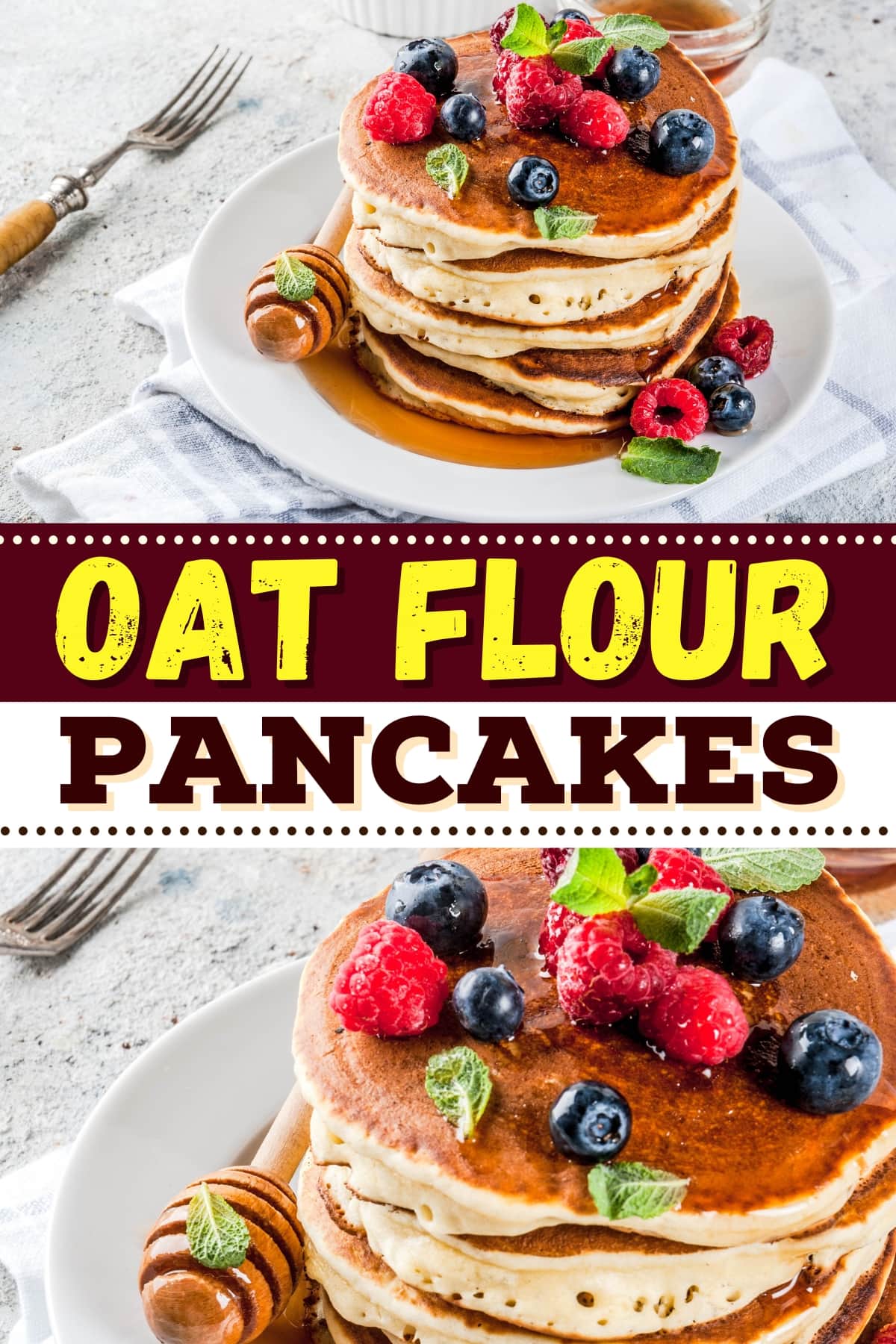 Oat Flour Pancakes