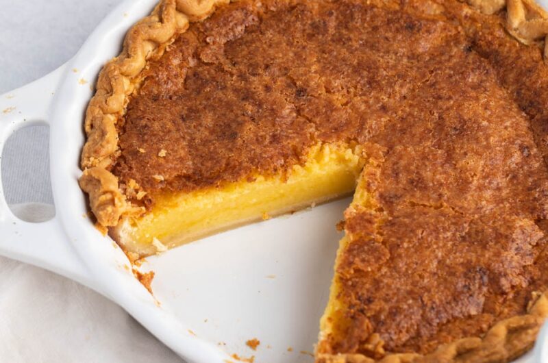 Classic Chess Pie Recipe