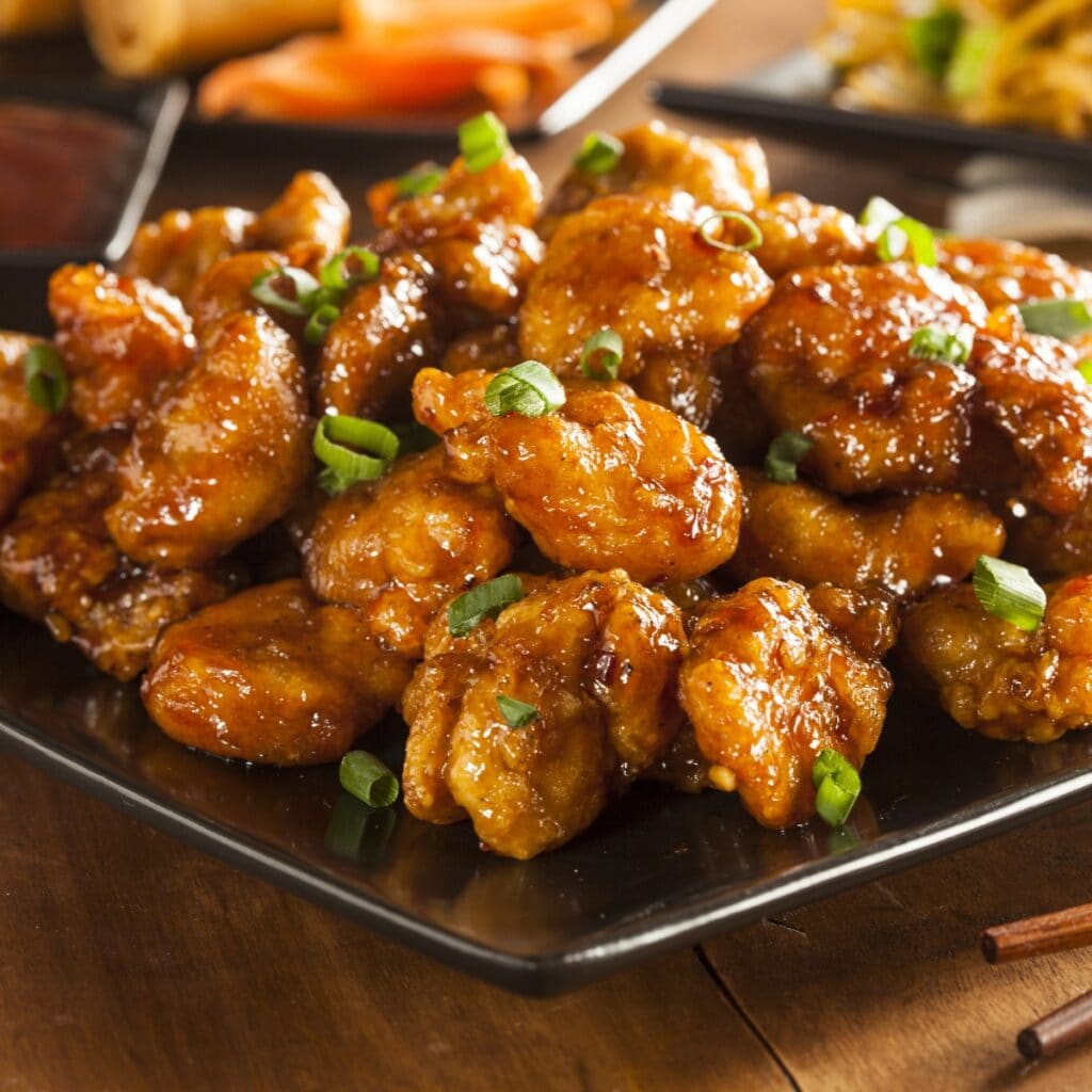 Panda Express orange chicken