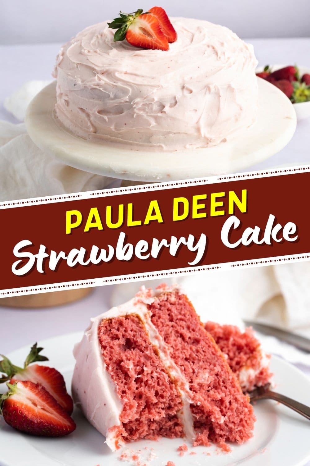 Paula Deen Strawberry Cake