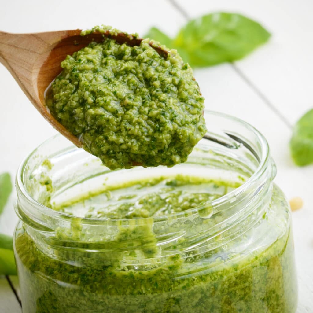 Ina Garten Pesto Sauce in a Jar