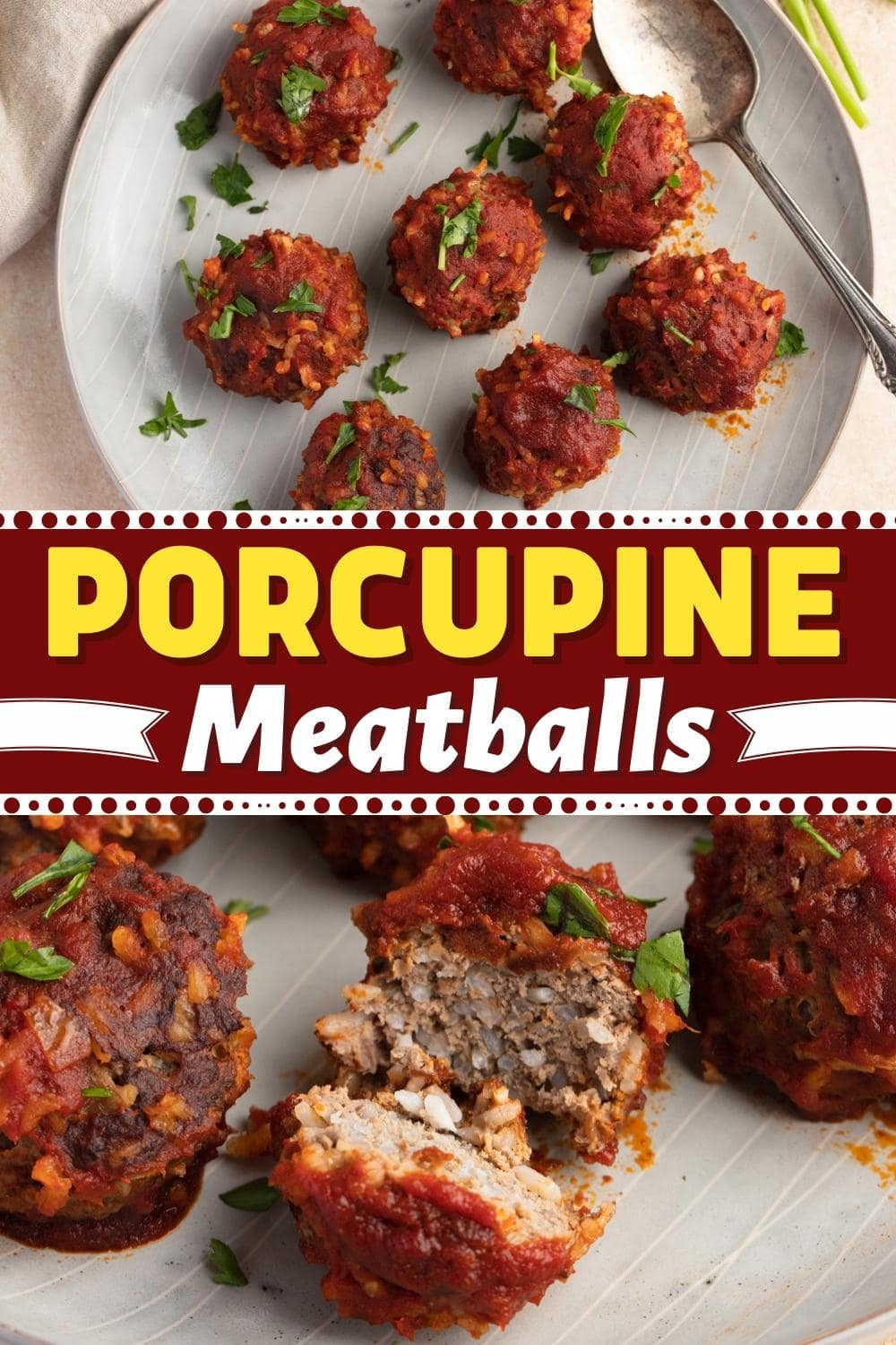 Porcupine Meatballs