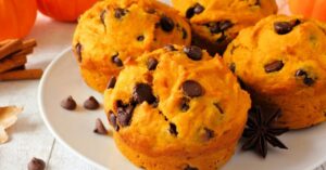 Pumpkin Chocolate Chip Muffins