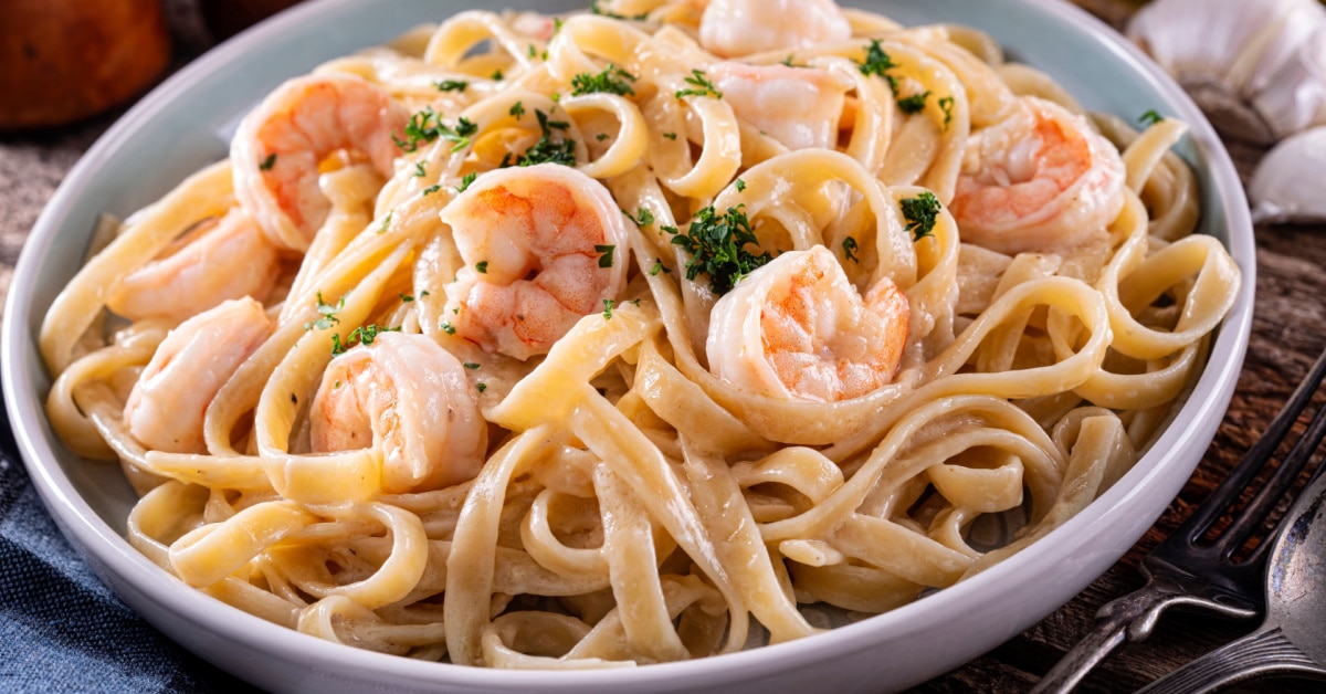 Shrimp Alfredo