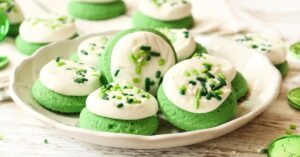 Sweet Homemade Irish Cookies with Candy Sprinkles