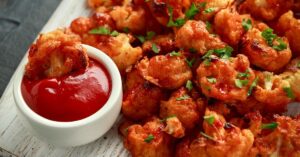 Vegan Cauliflower Buffalo Wings