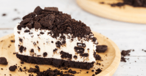 A Slice of Oreo Cheesecake