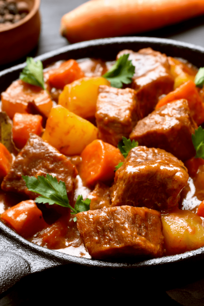 Beef Stew with Carrots and Potatoes