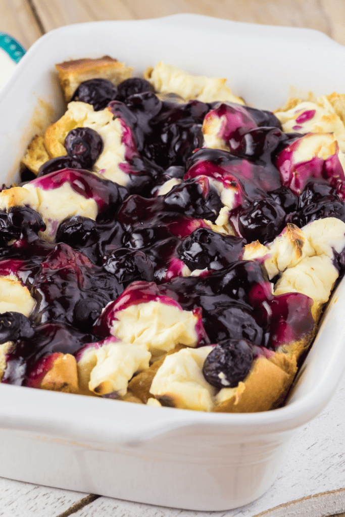 Blueberry French Toast Casserole