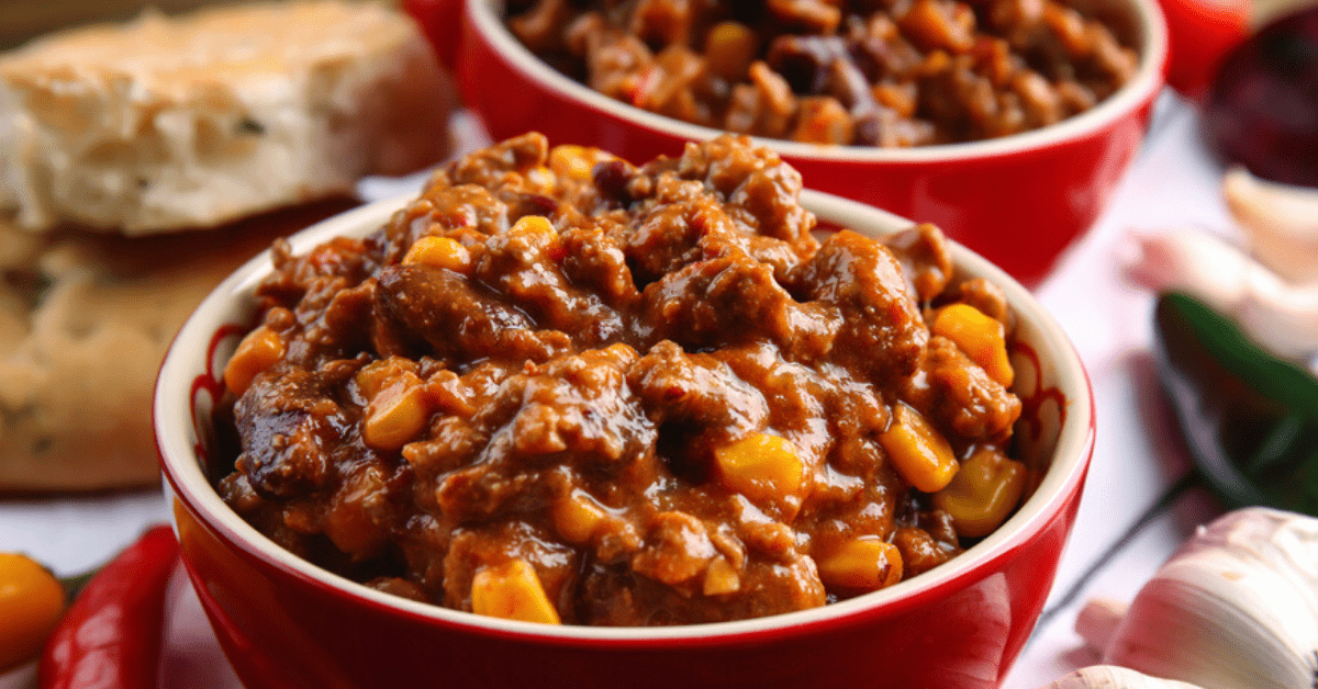 bowl of chili