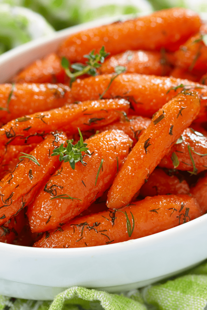 Glazed Baby Carrots with Parsley