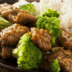 Homemade Beef and Broccoli with Rice