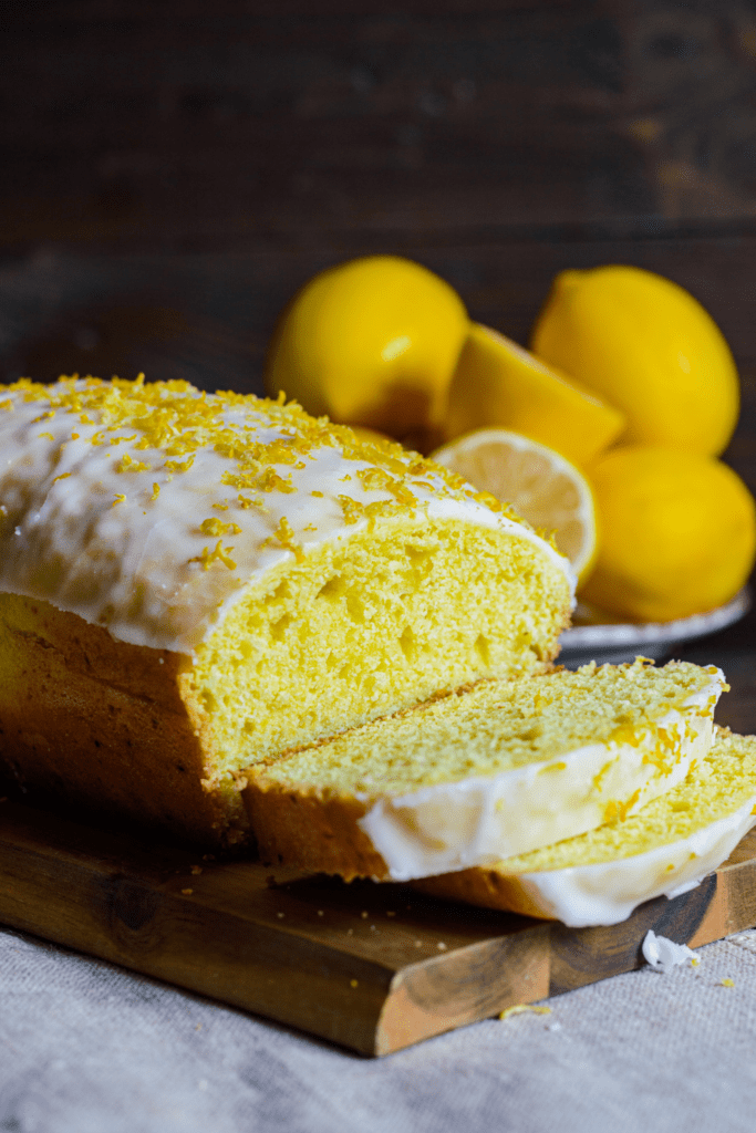 Homemade Lemon Loaf Bread