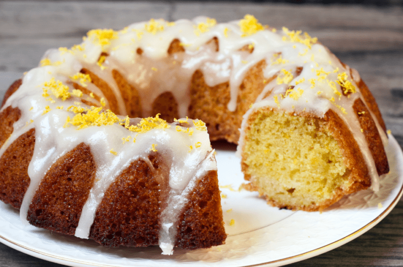 Lemon Sour Cream Cake