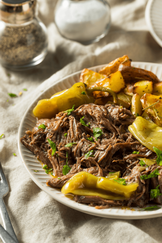 Homemade Roasted Mississippi Pot Roast