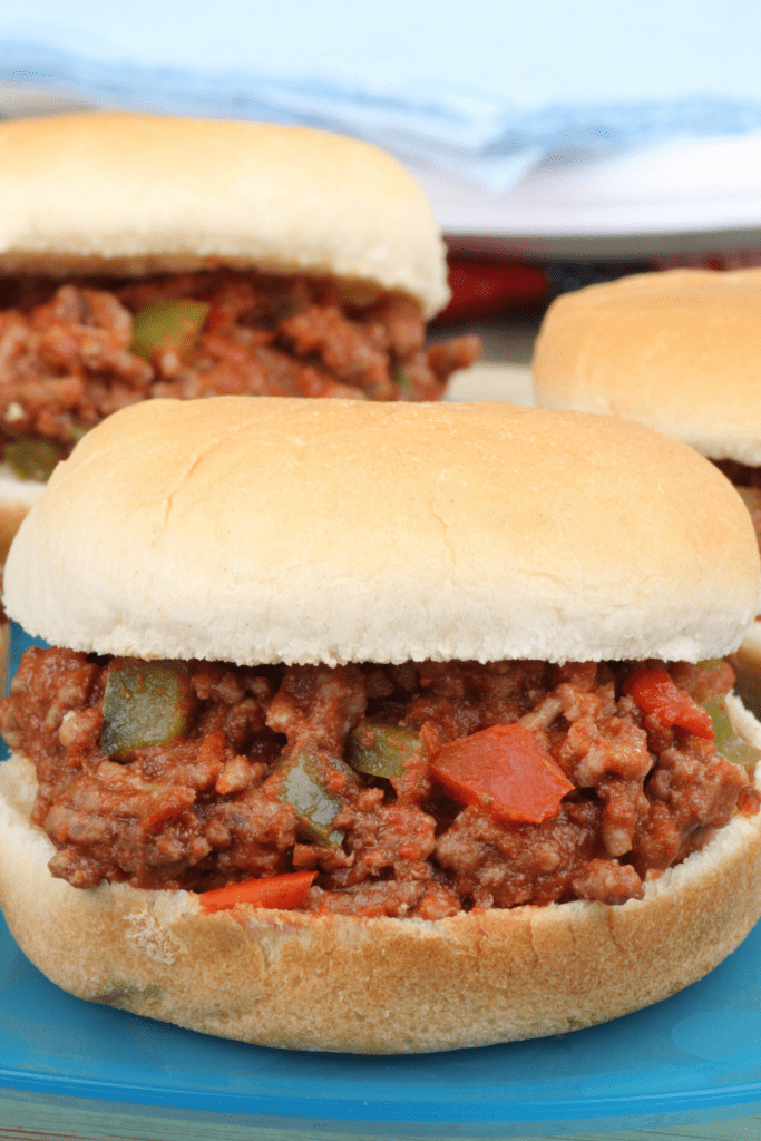 Homemade Sloppy Joe Sandwiches