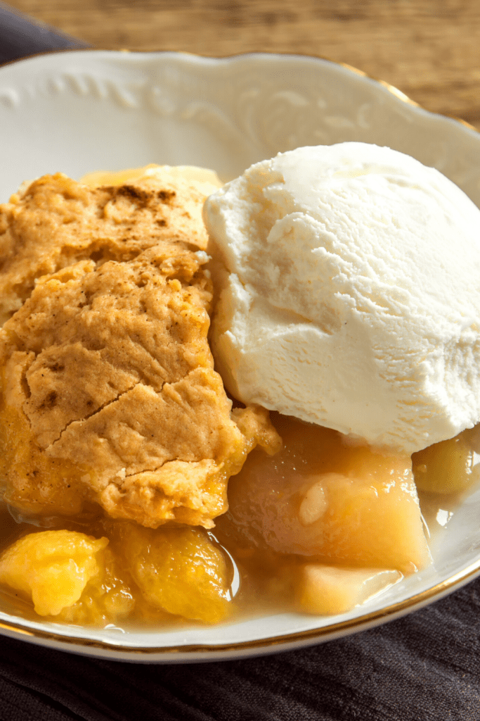 Homemade Patti Labelle's Peach Cobbler 