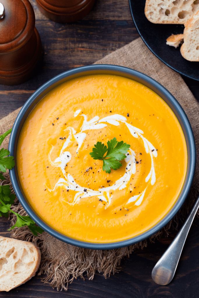 Pumpkin and Carrot Soup