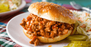 Dinner Ideas: Sloppy Joe with Coleslaw