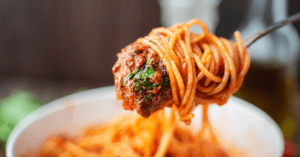 Spaghetti and Meatballs