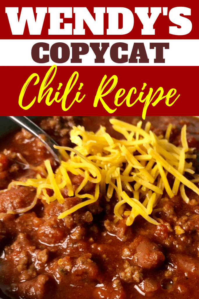 Wendy's Copycat Chili